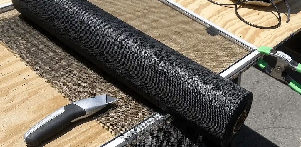 Window screen replacement materials and tools for screen repair in Evansville, IN